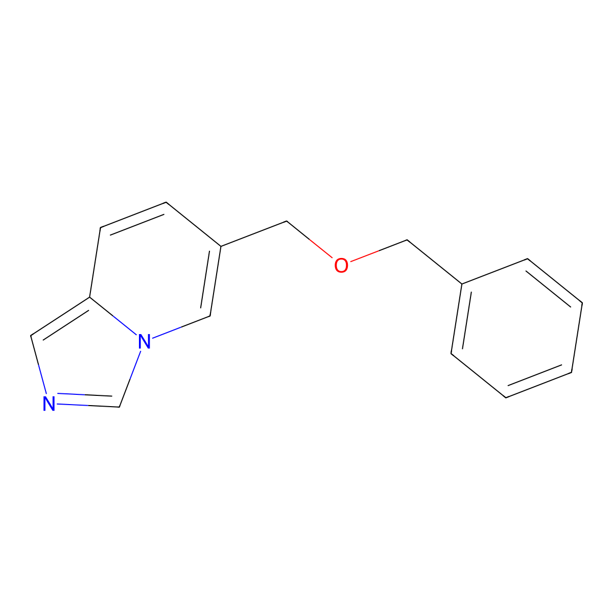 6-((Benzyloxy)methyl)imidazo[1,5-a]pyridine molecular structure, CAS 2803452-21-1
