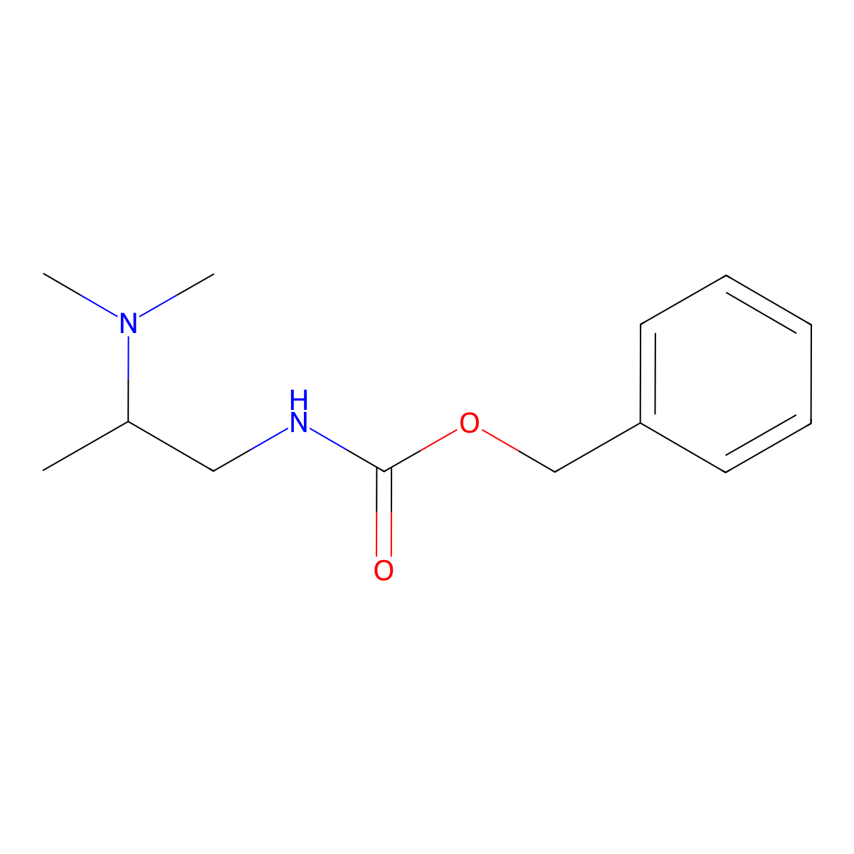 benzyl N-[(2R)-2-(dimethylamino)propyl]carbamate molecular structure, CAS 2803758-49-6