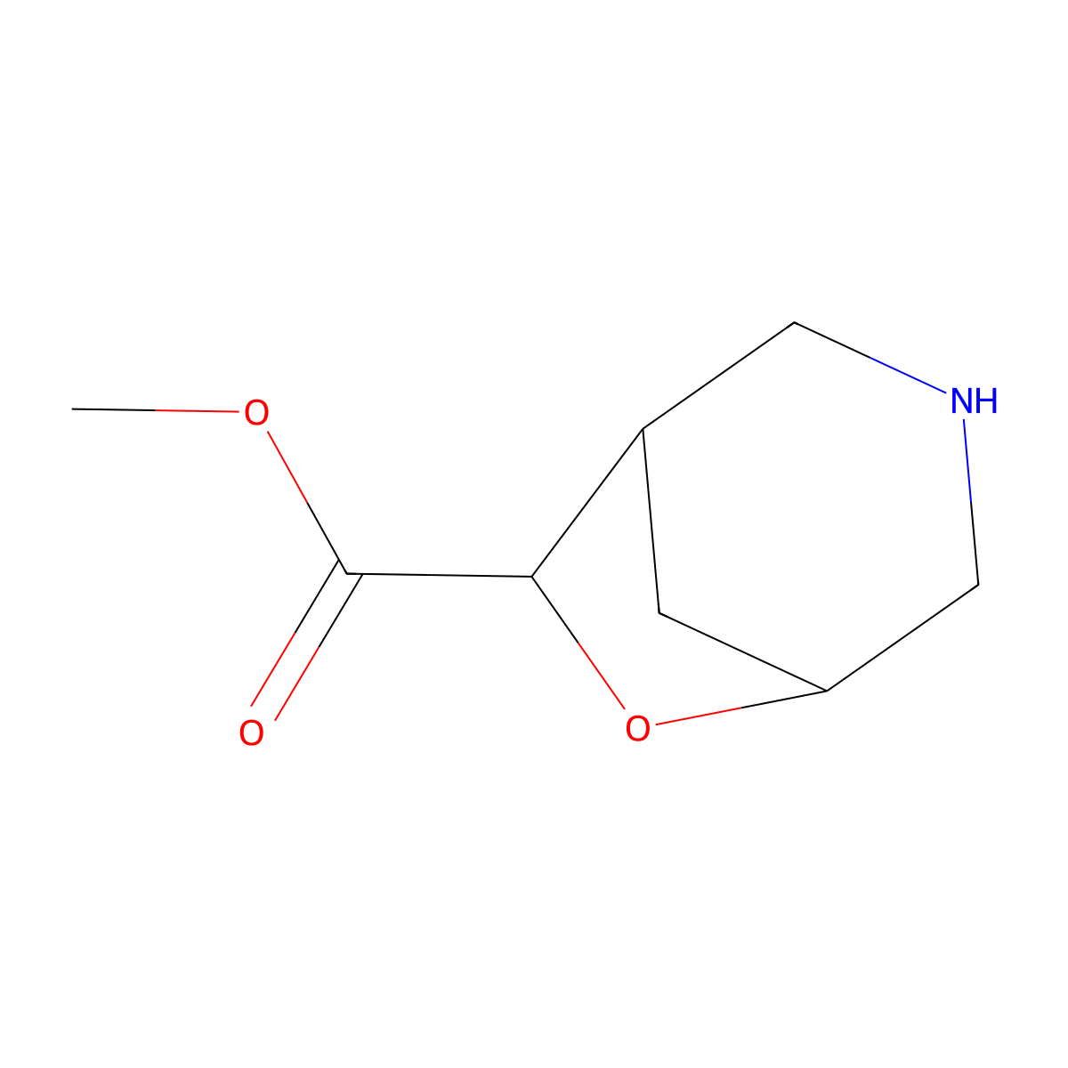 Methyl 6-oxa-3-azabicyclo[3.2.1]octane-7-carboxylate molecular structure, CAS 2803827-40-7