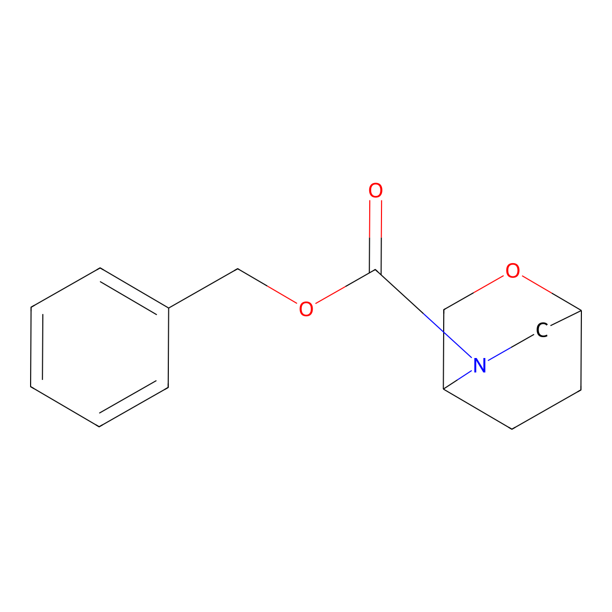 Benzyl 2-oxa-5-azabicyclo[2.2.2]octane-5-carboxylate molecular structure, CAS 2803833-89-6