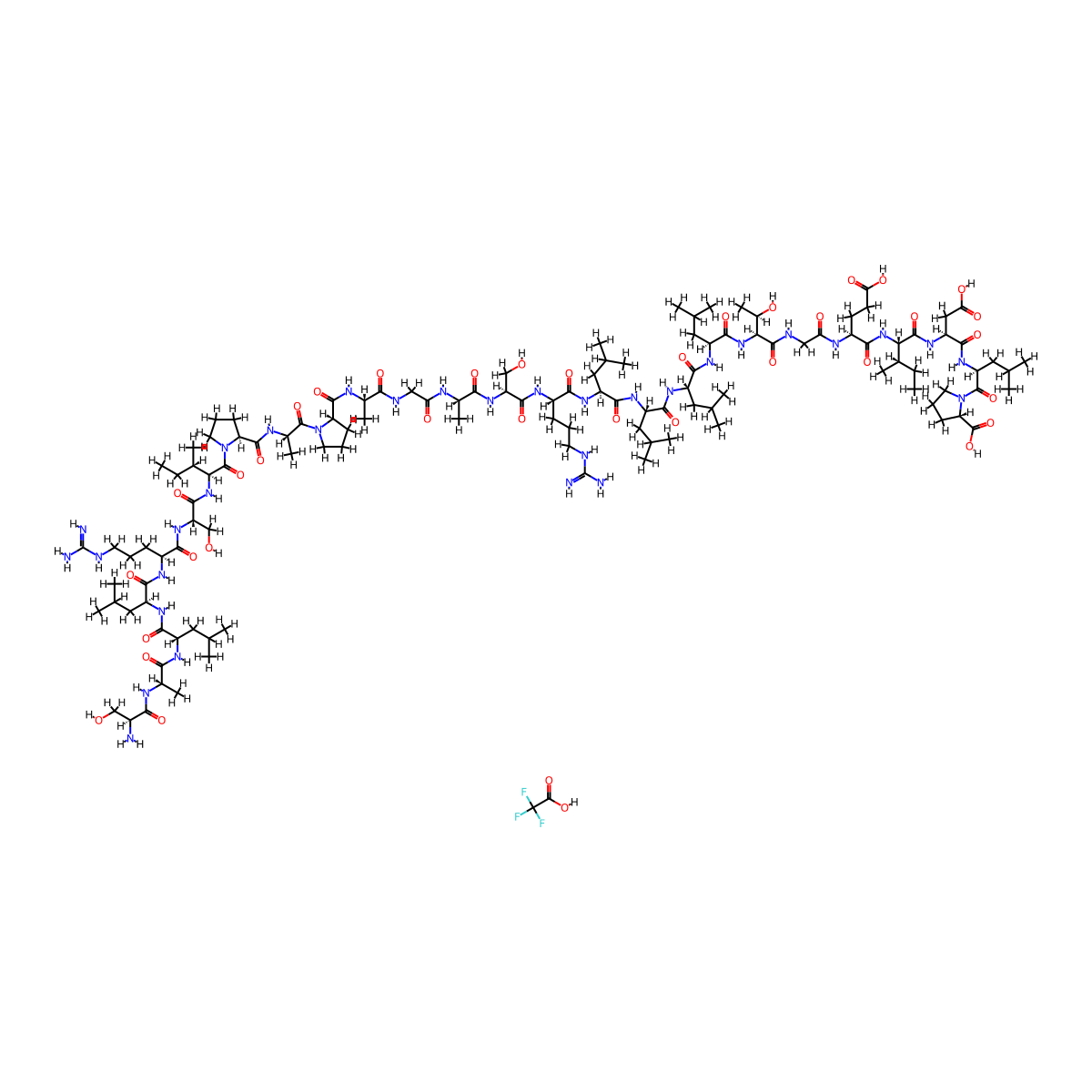 Colivelin TFA molecular structure, CAS 2803948-60-7