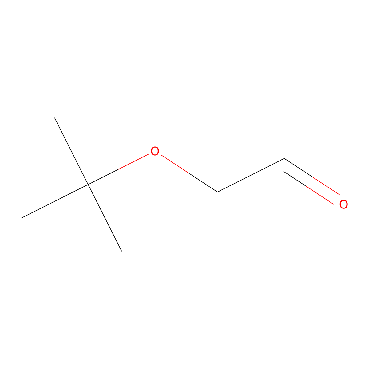 2-(Tert-butoxy)acetaldehyde molecular structure, CAS 28047-97-4