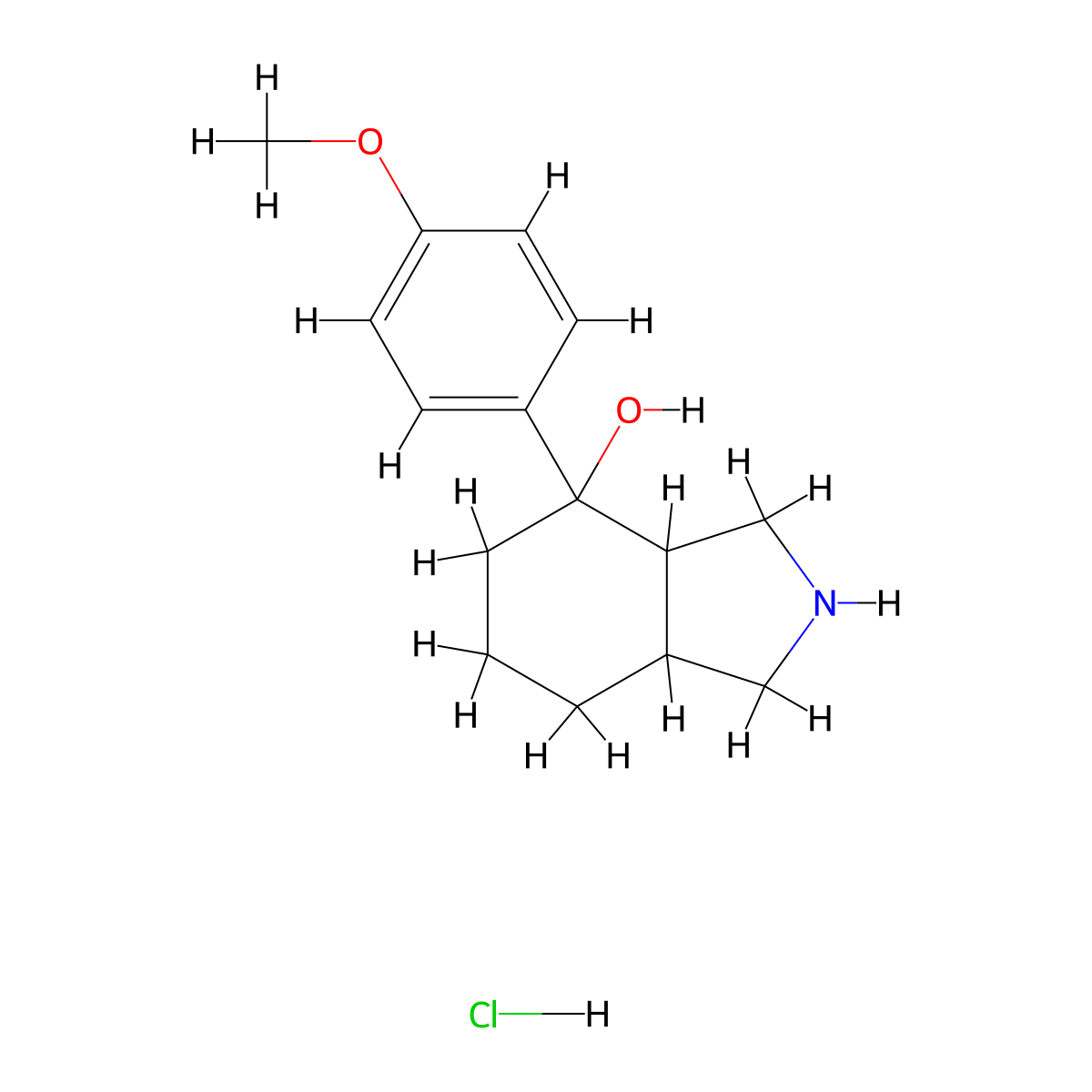 4-(4-Methoxyphenyl)octahydro-1H-isoindol-4-ol hydrochloride molecular structure, CAS 2807037-45-0