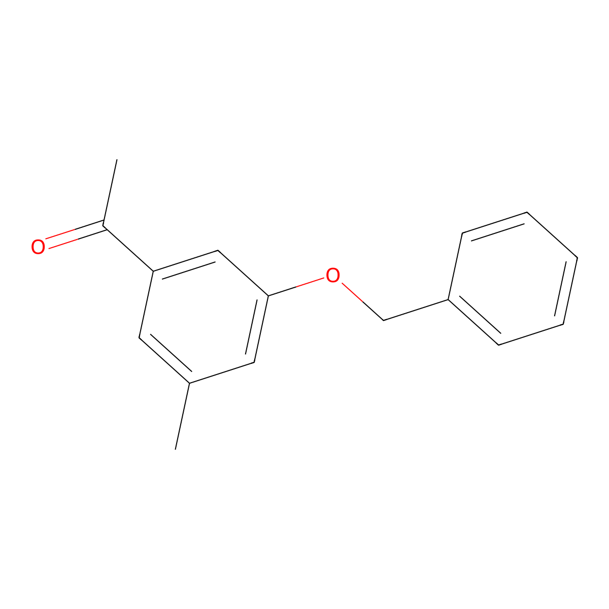 1-(3-(Benzyloxy)-5-methylphenyl)ethanone molecular structure, CAS 2807441-14-9