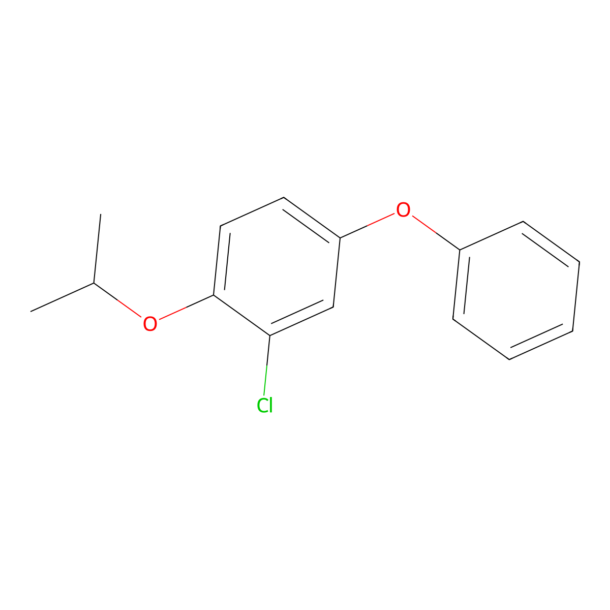 2-Chloro-1-isopropoxy-4-phenoxybenzene molecular structure, CAS 2807441-30-9