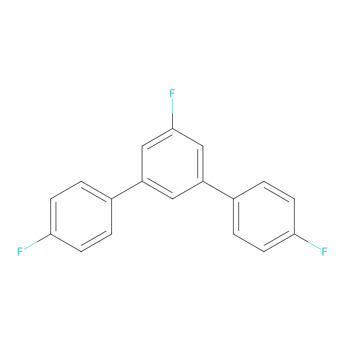 4,4'',5'-Trifluoro-1,1':3',1''-terphenyl molecular structure, CAS 2807442-68-6