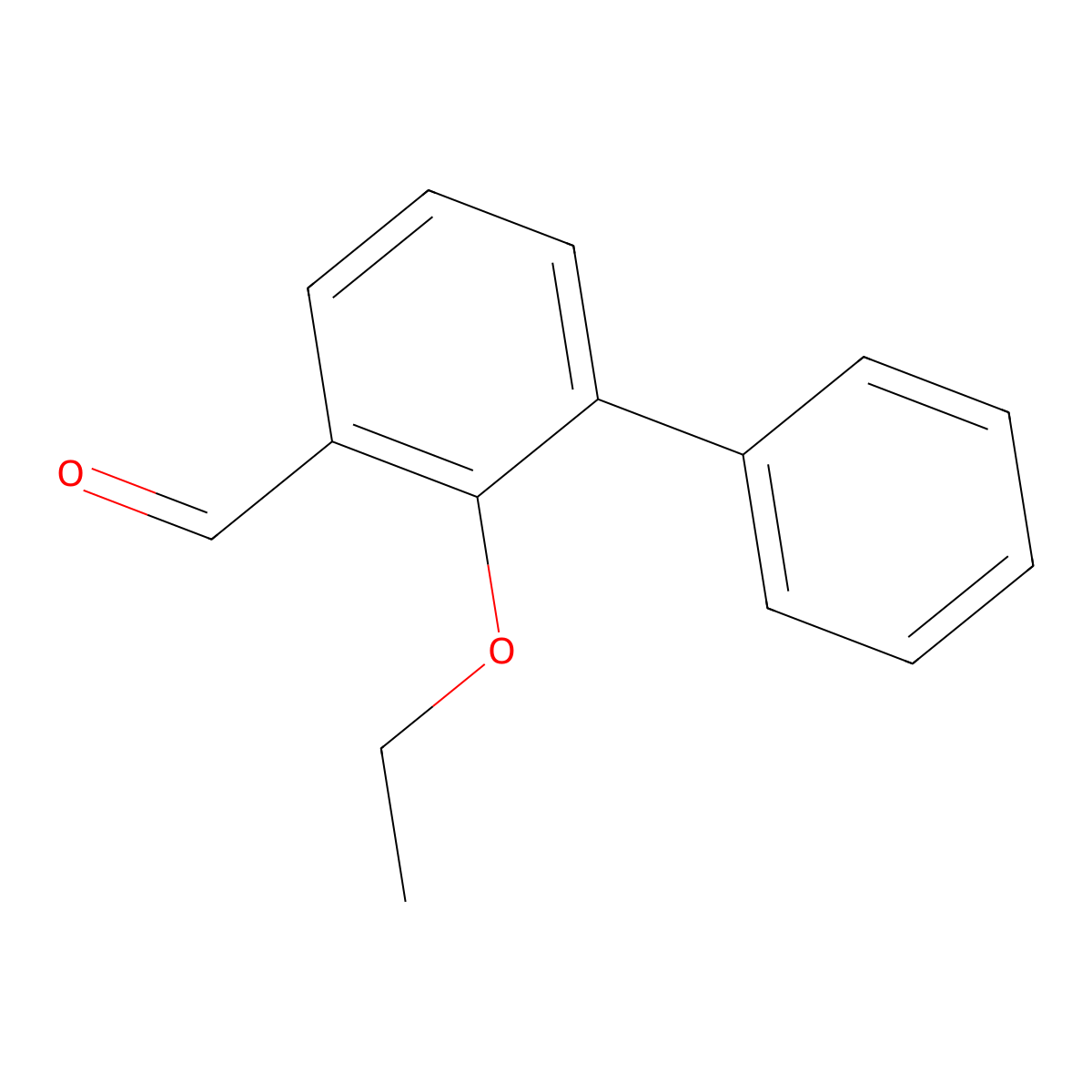 2-Ethoxy-[1,1'-biphenyl]-3-carbaldehyde molecular structure, CAS 2807465-49-0