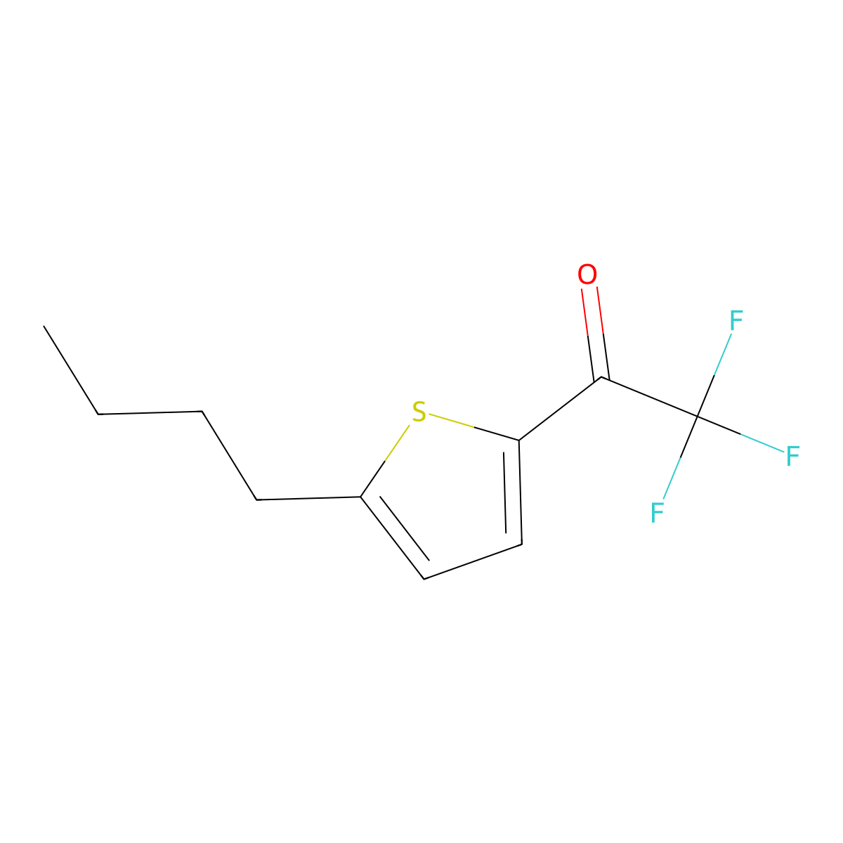 1-(5-Butylthiophen-2-yl)-2,2,2-trifluoroethanone molecular structure, CAS 2807466-90-4