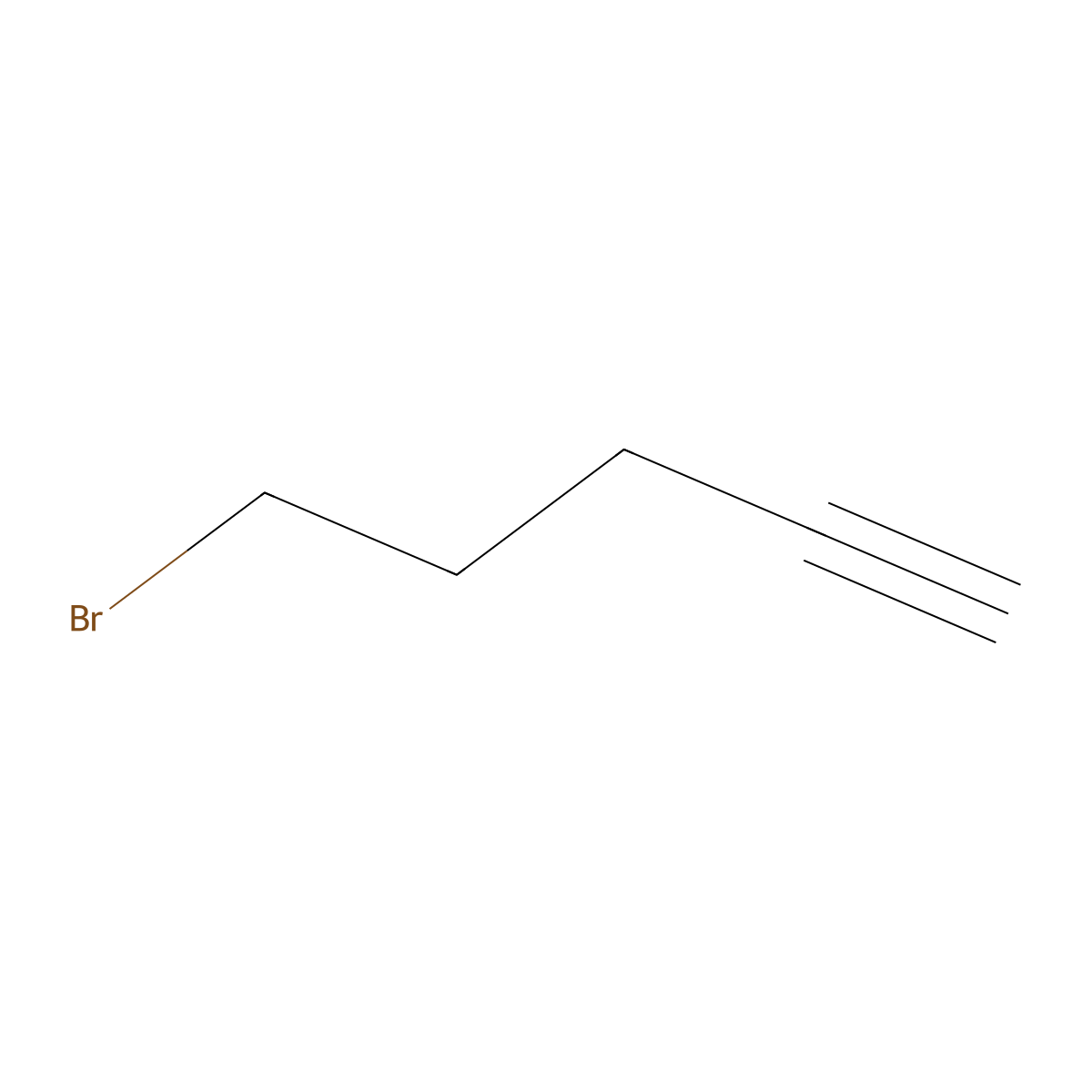 5-Bromopent-1-yne molecular structure, CAS 28077-72-7