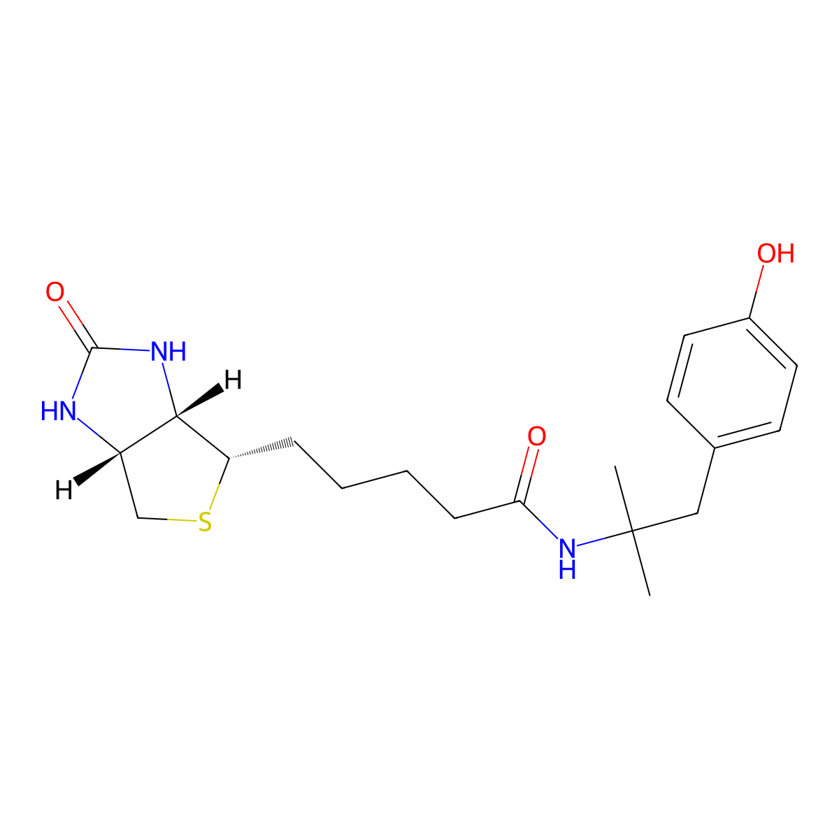 Biotin-Dimethyl-Tyramide molecular structure, CAS 2808072-95-7