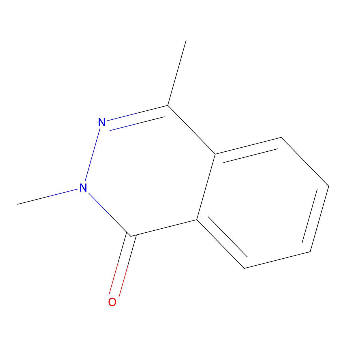 2,4-Dimethyl-1,2-dihydrophthalazin-1-one molecular structure, CAS 28081-56-3