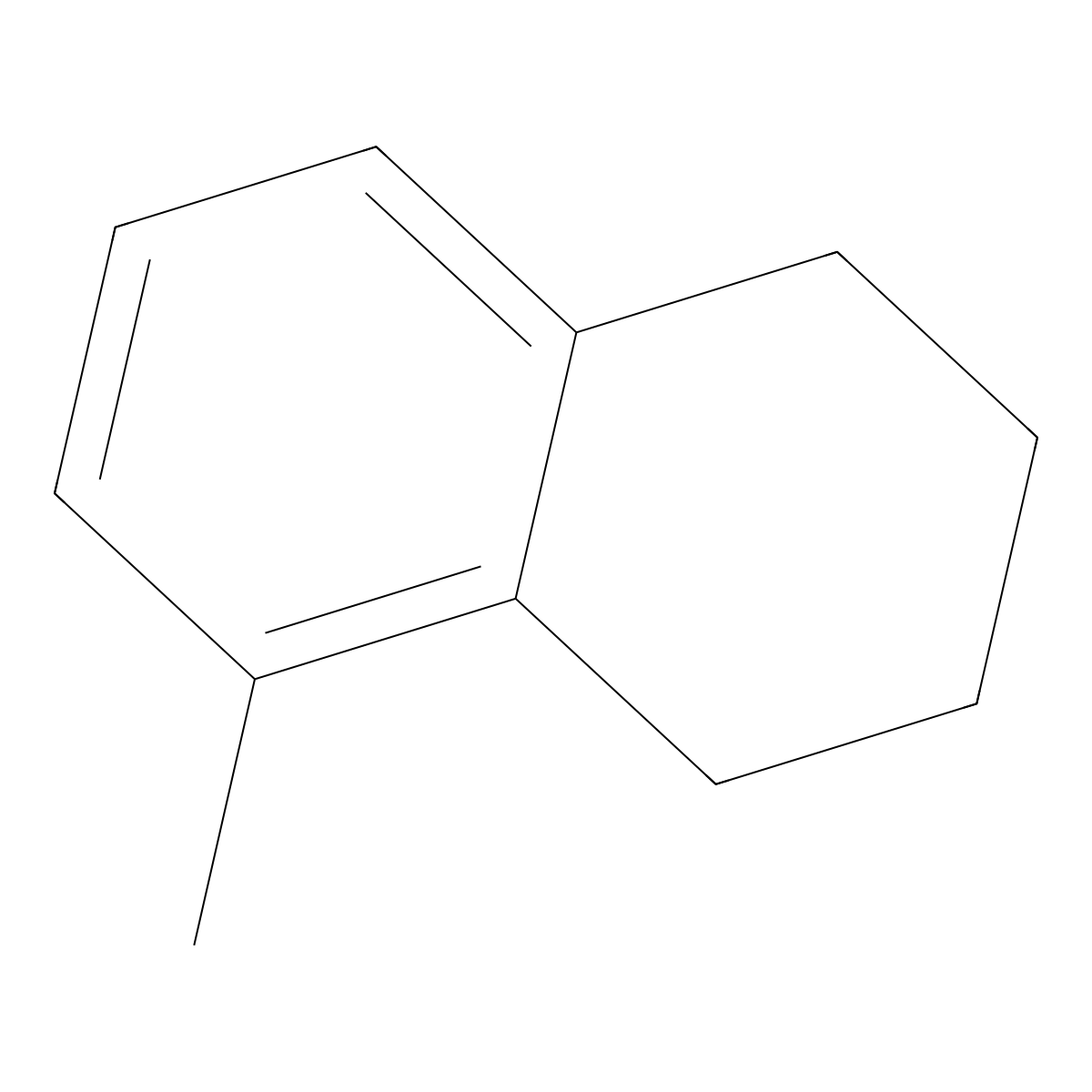 5-Methyl-1,2,3,4-tetrahydronaphthalene molecular structure, CAS 2809-64-5