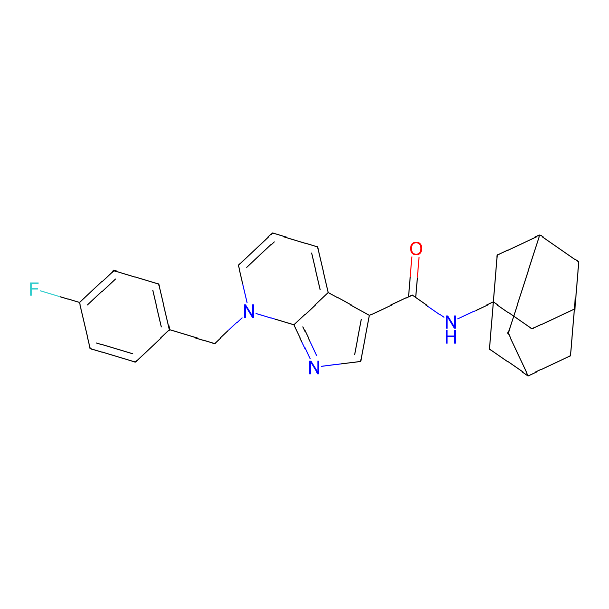 AFUB7AICA 7'-azaindole isomer molecular structure, CAS 2809146-29-8