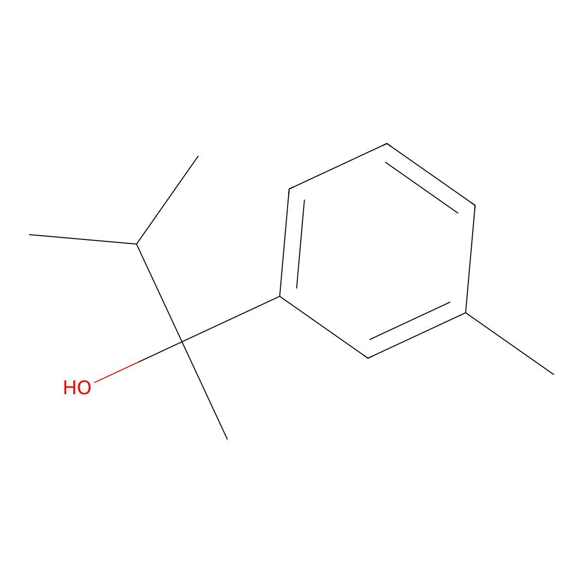 2-(3-Methylphenyl)-3-methyl-butan-2-ol molecular structure, CAS 28114-93-4