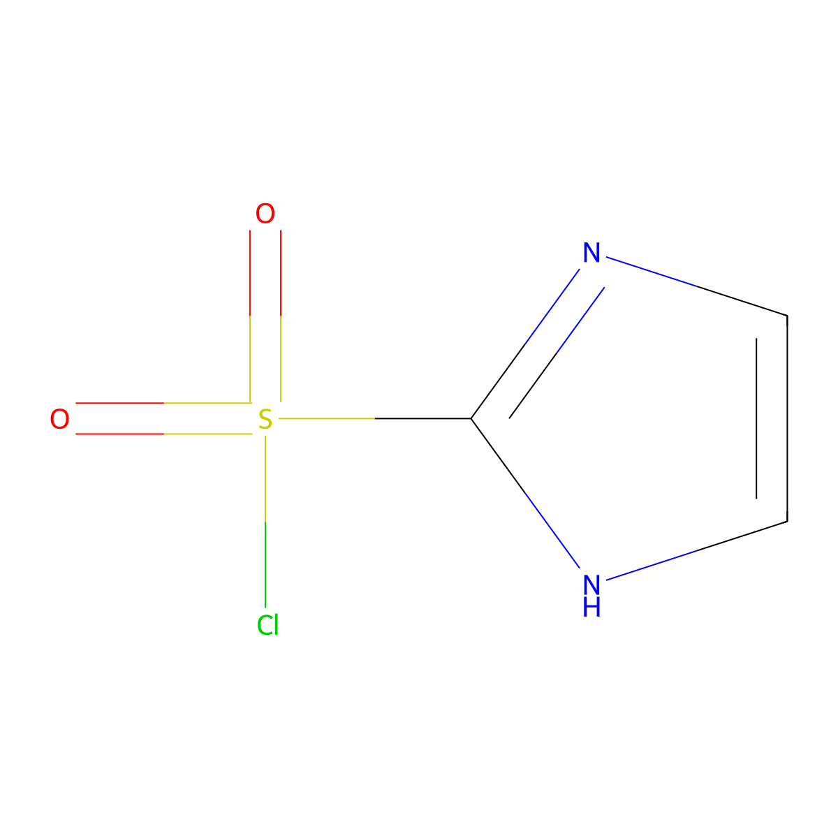1H-Imidazole-2-sulfonyl chloride molecular structure, CAS 281221-70-3