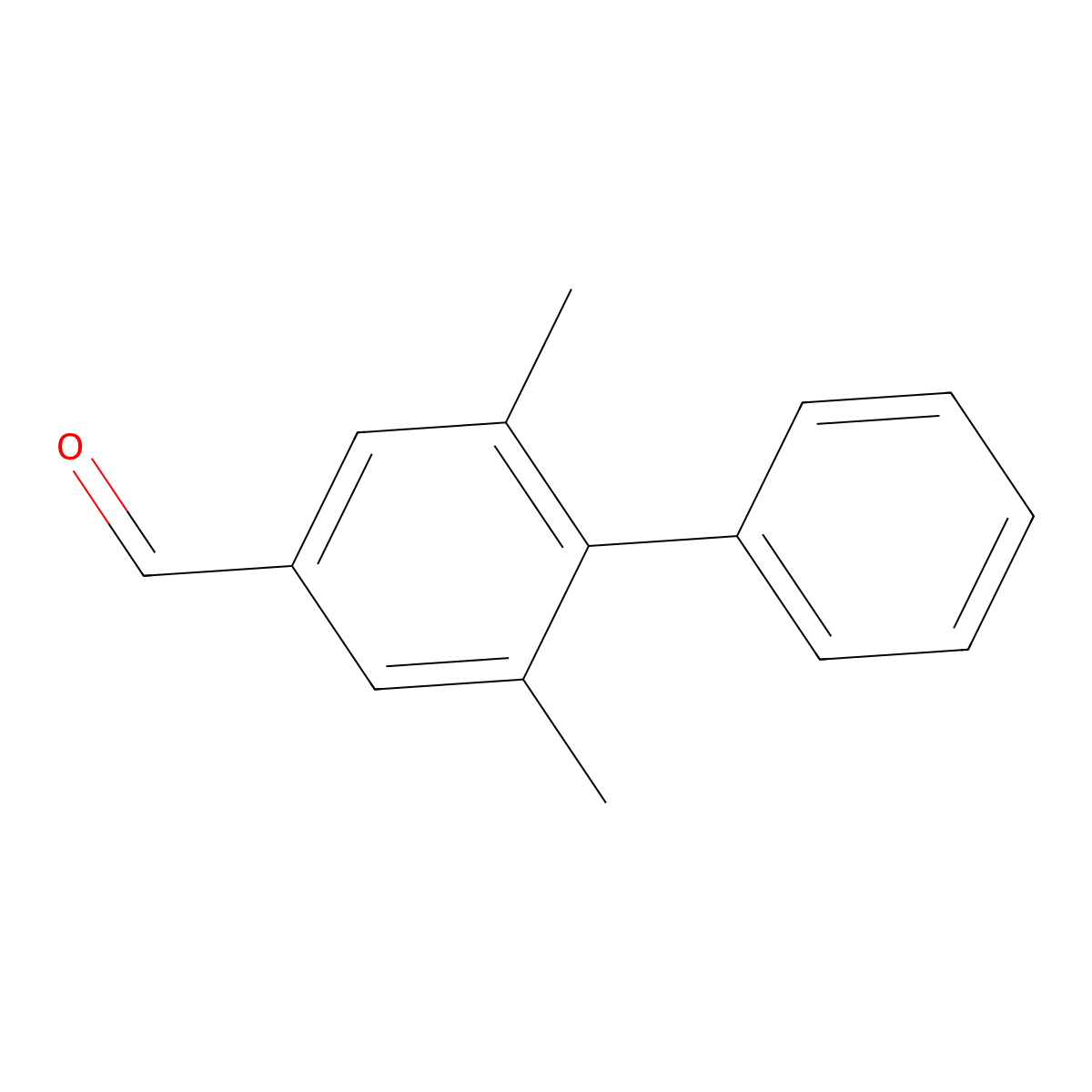 2,6-Dimethyl-[1,1'-biphenyl]-4-carbaldehyde molecular structure, CAS 2812350-37-9