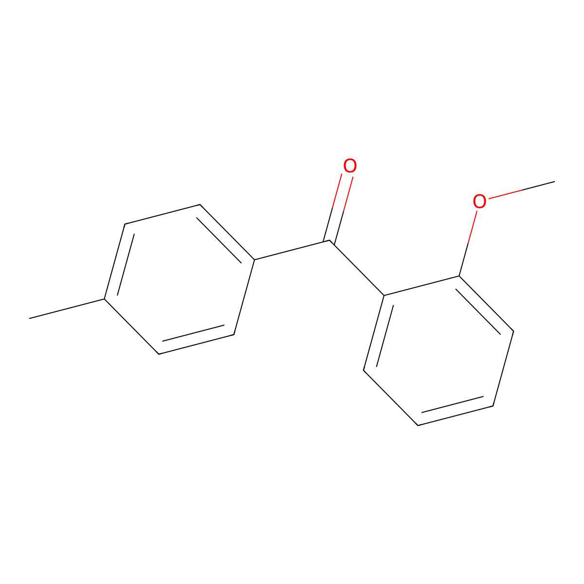 2-Methoxy-4'-methylbenzophenone molecular structure, CAS 28137-36-2