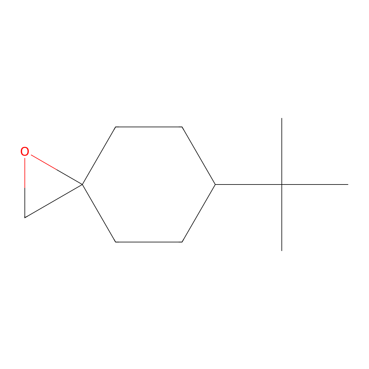 4-tert-Butylcyclohexylidene oxide molecular structure, CAS 2815-45-4