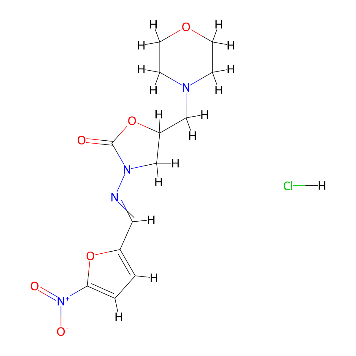 C13H17ClN4O6 molecular structure, CAS 2818-22-6