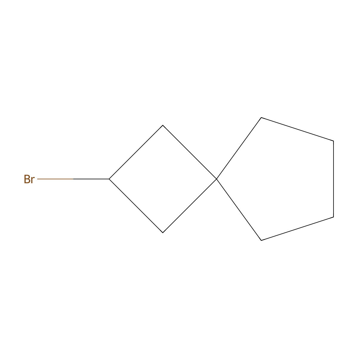 2-Bromospiro[3.4]octane molecular structure, CAS 2818853-84-6
