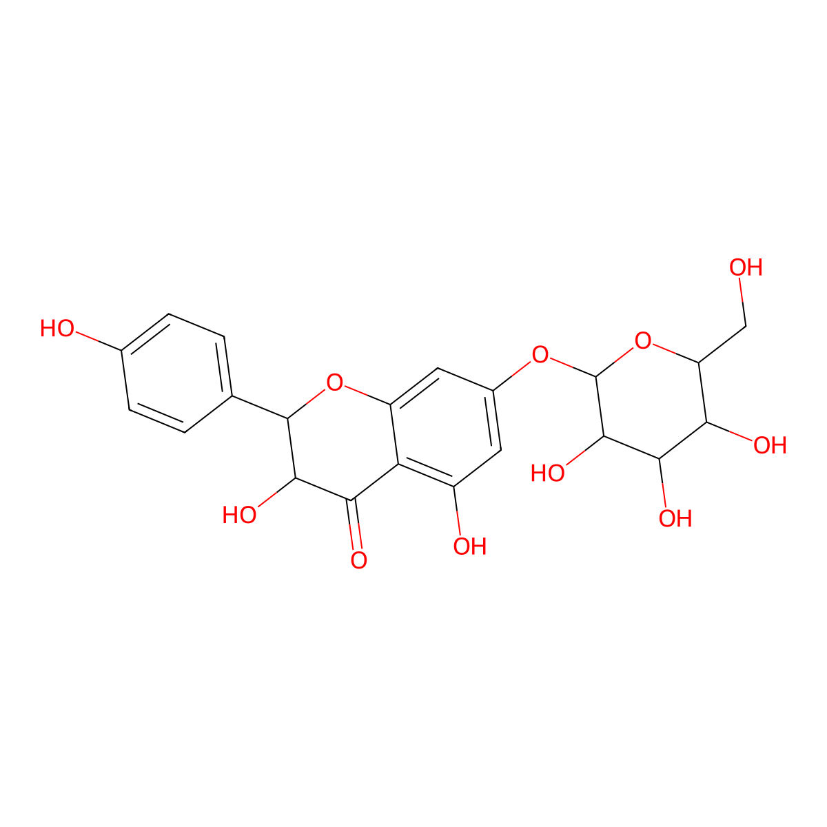 Sinensin molecular structure, CAS 28189-90-4