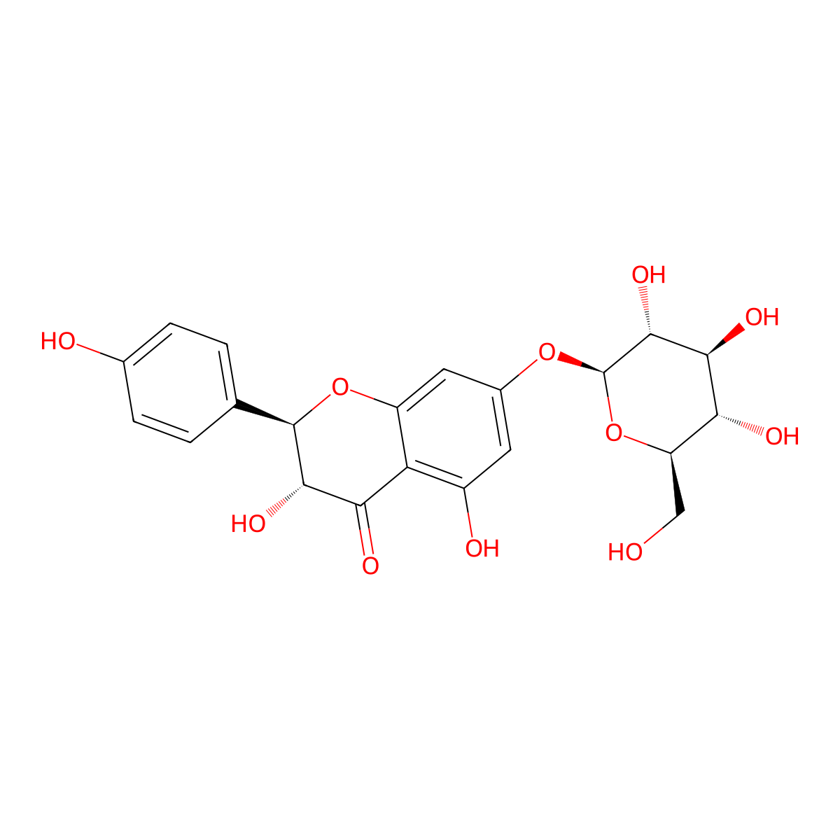 Sinensin molecular structure, CAS 28189-90-4