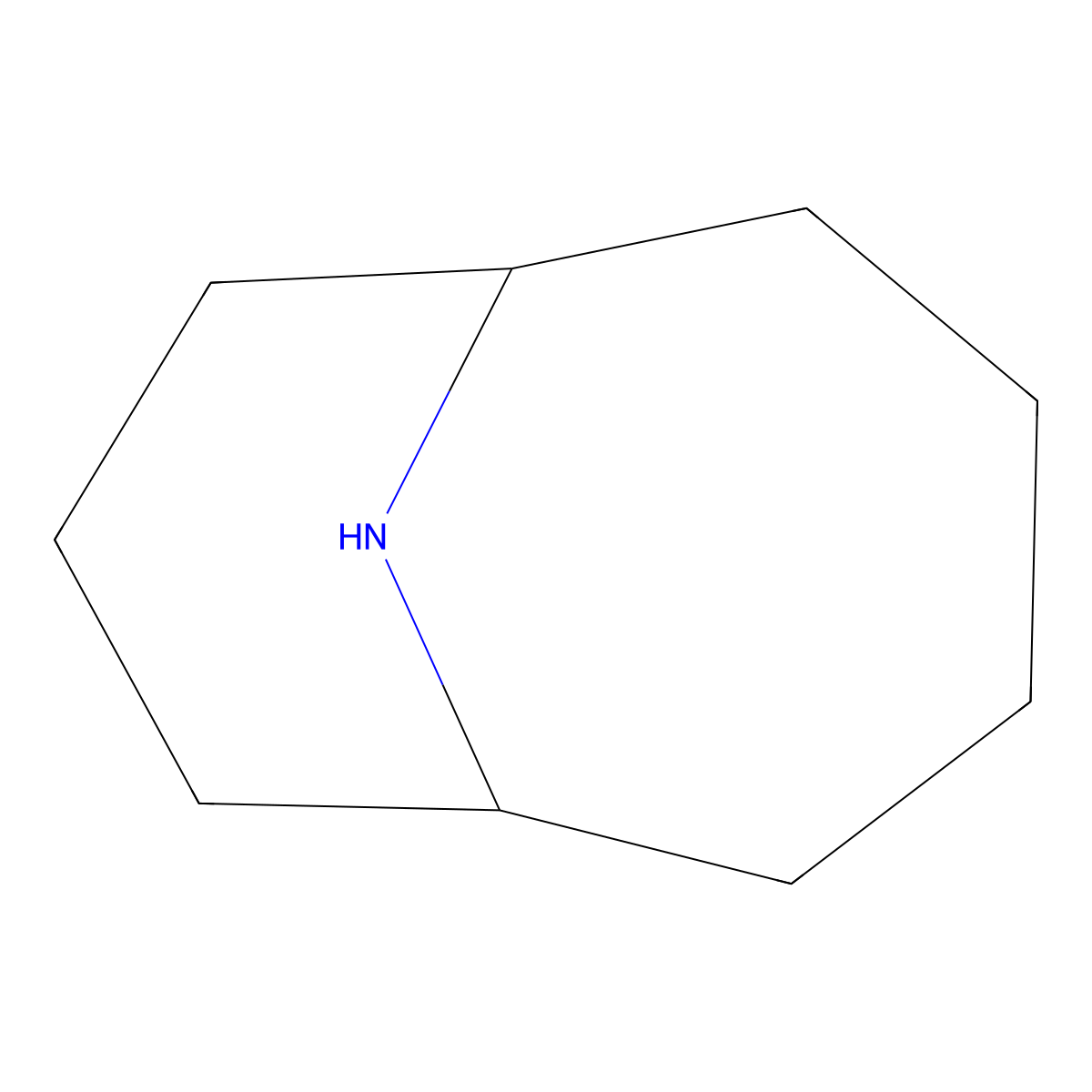 10-Azabicyclo[4.3.1]decane molecular structure, CAS 282-57-5
