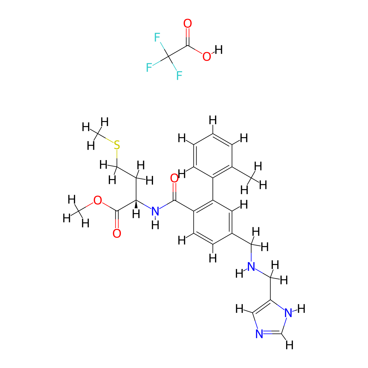 Fti-2153 (tfa) molecular structure, CAS 2820151-01-5