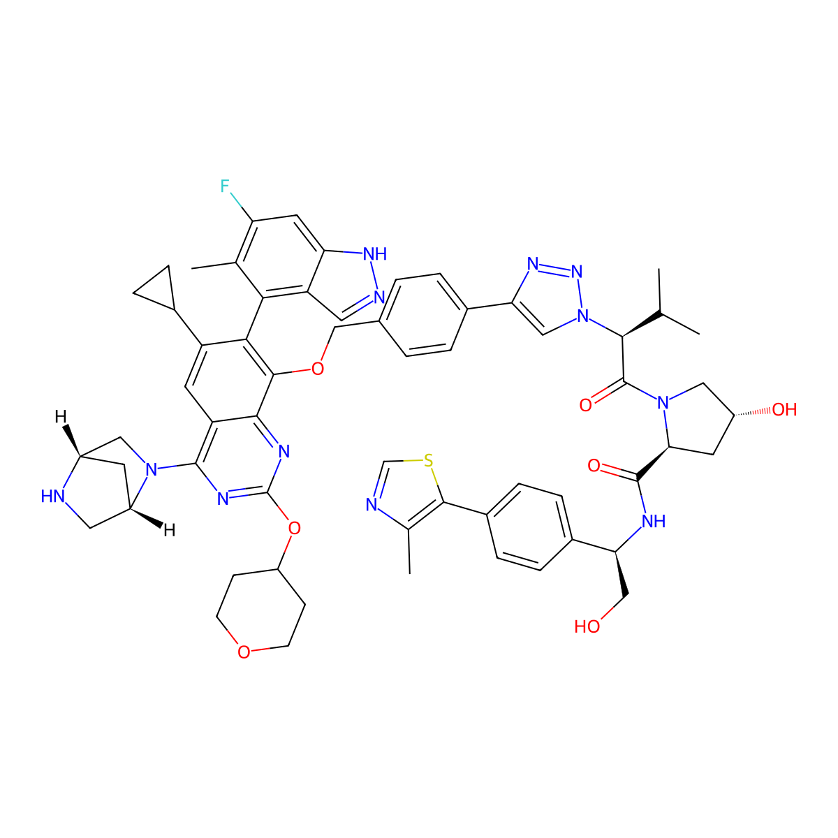 Setidegrasib molecular structure, CAS 2821793-99-9