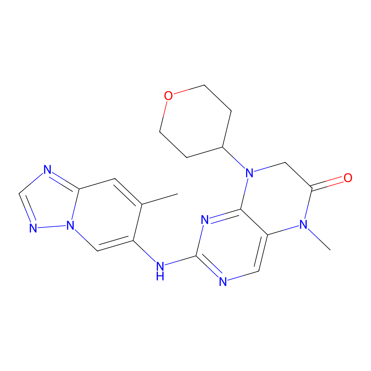 DNA-PK-IN-8 molecular structure, CAS 2823369-81-7