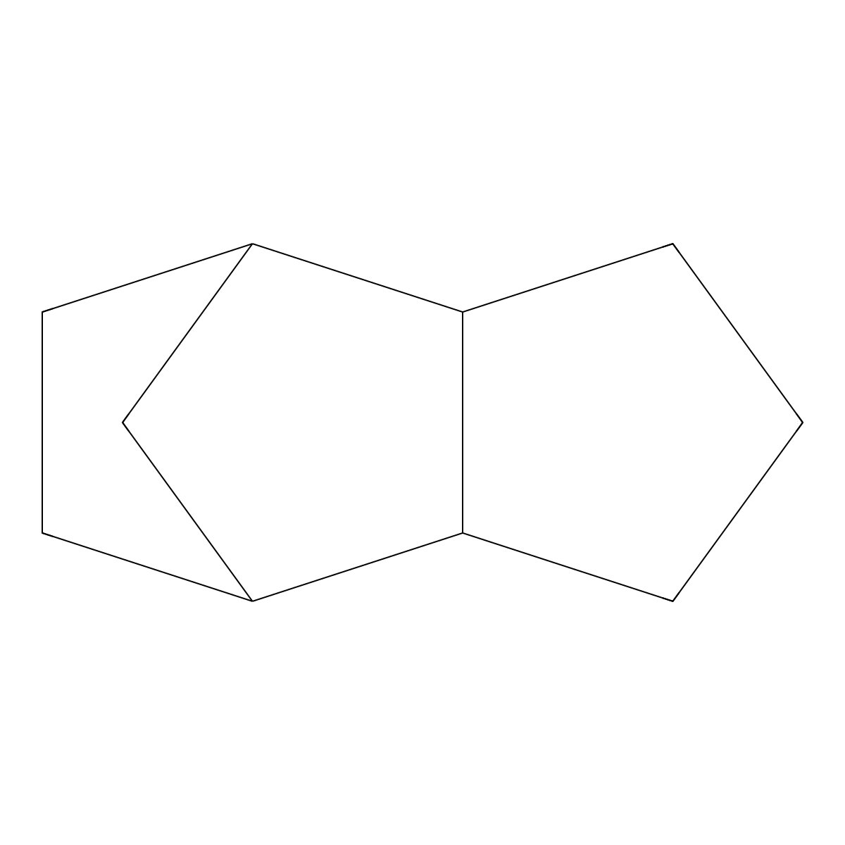 4,7-Methano-1H-indene, octahydro-, (3aR,4R,7S,7aS)-rel- molecular structure, CAS 2825-83-4