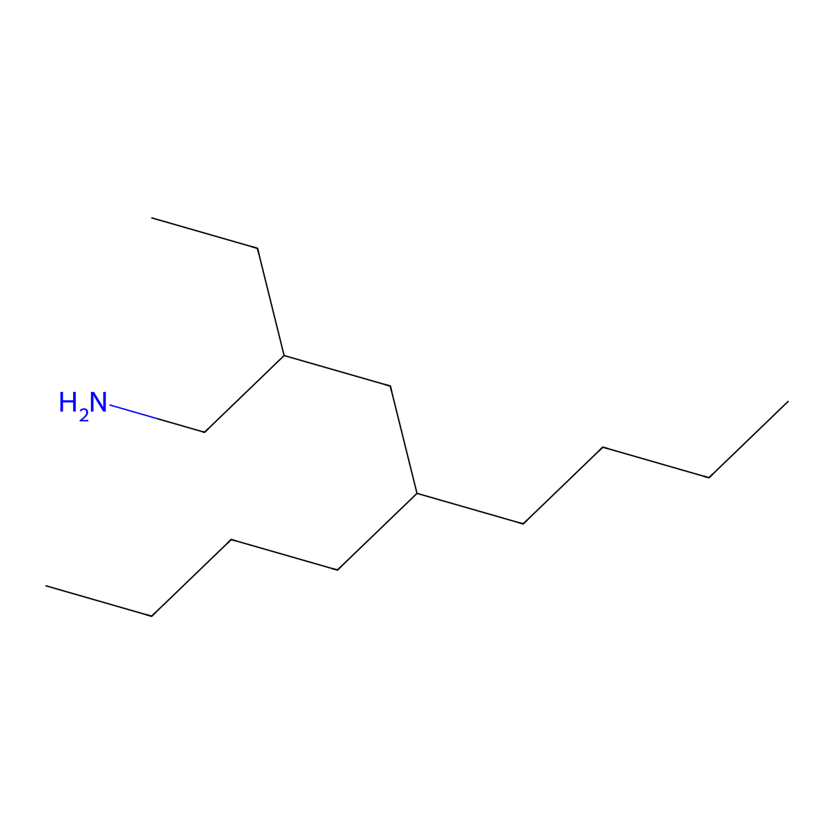 3-(Aminomethyl)-5-butylnonane molecular structure, CAS 2825007-28-9