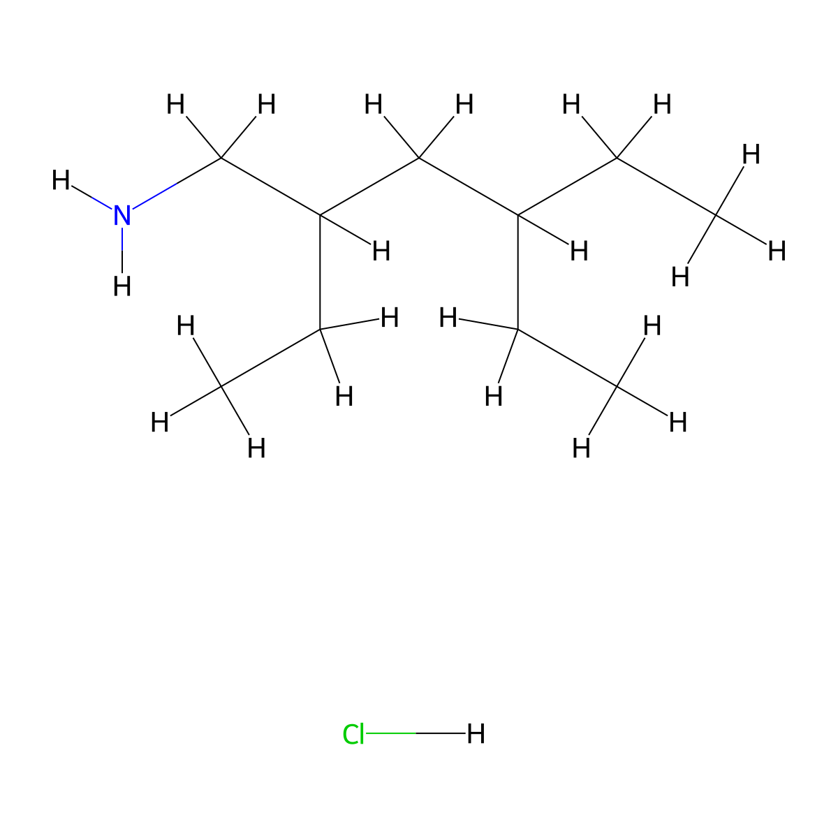3-(Aminomethyl)-5-ethylheptanehydrochloride molecular structure, CAS 2825007-46-1