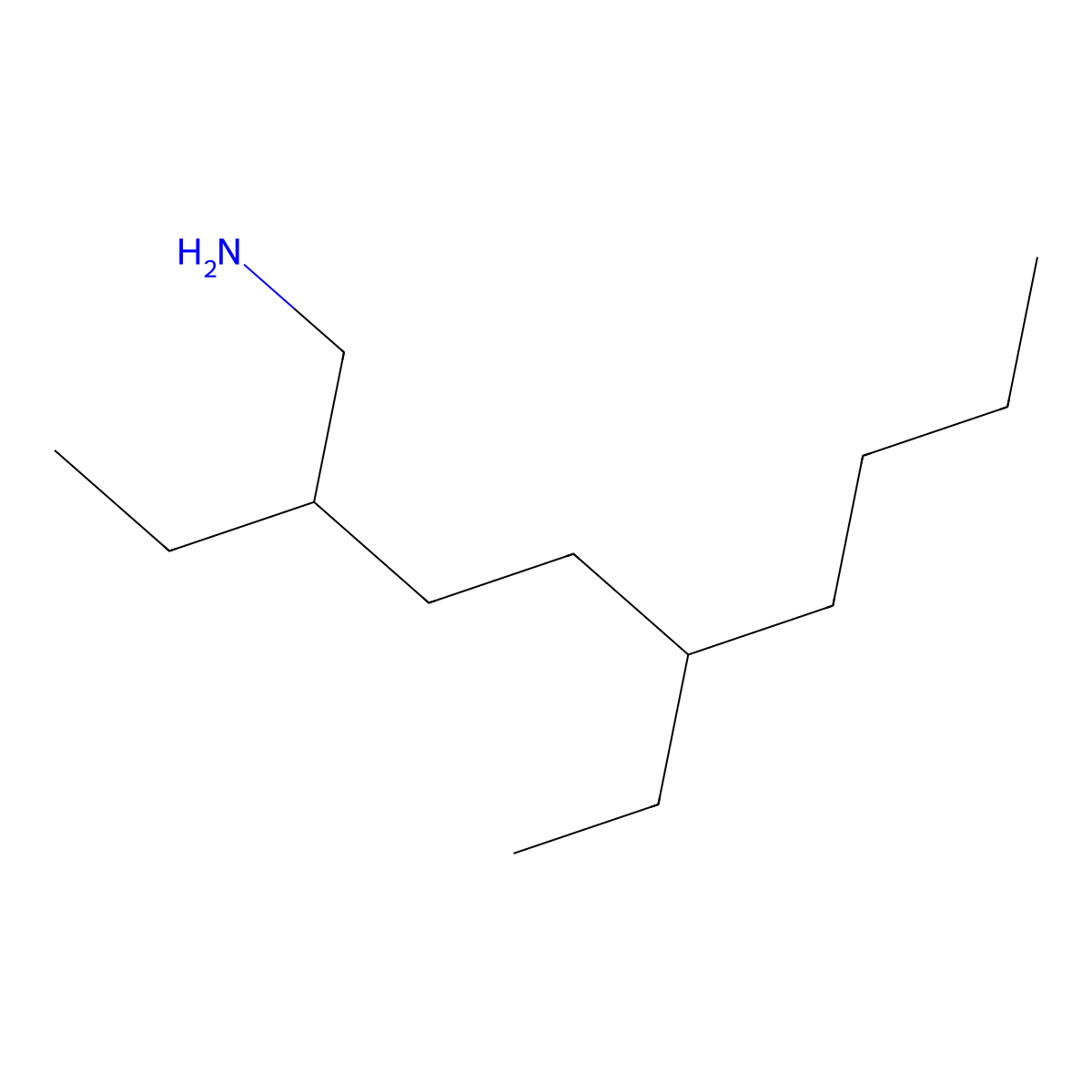 3-(Aminomethyl)-6-ethyldecane molecular structure, CAS 2825012-21-1