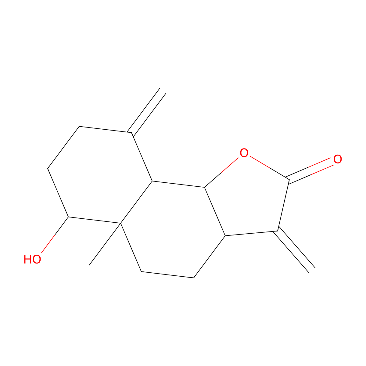 Reynosin molecular structure, CAS 28254-53-7