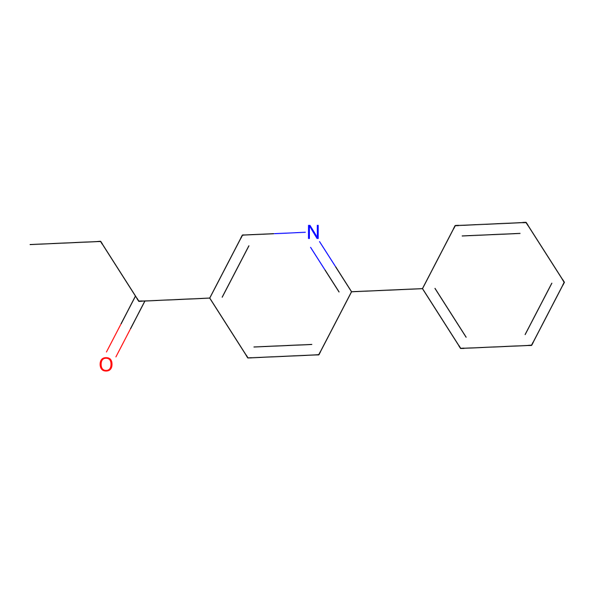 1-(6-Phenylpyridin-3-yl)propan-1-one molecular structure, CAS 2827065-06-3