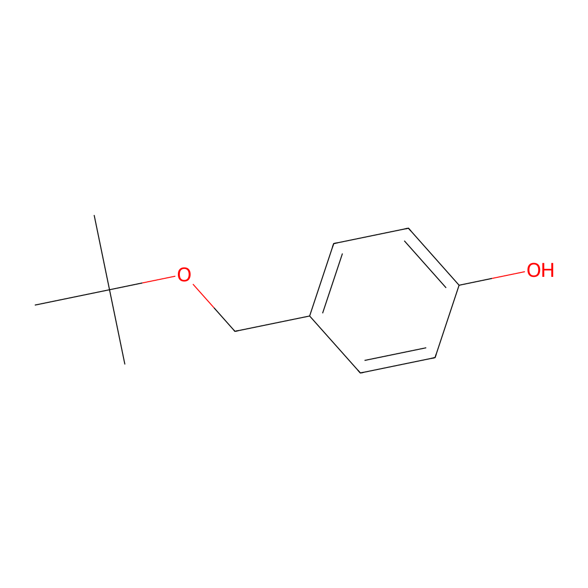 4-[(tert-Butoxy)methyl]phenol molecular structure, CAS 282713-15-9