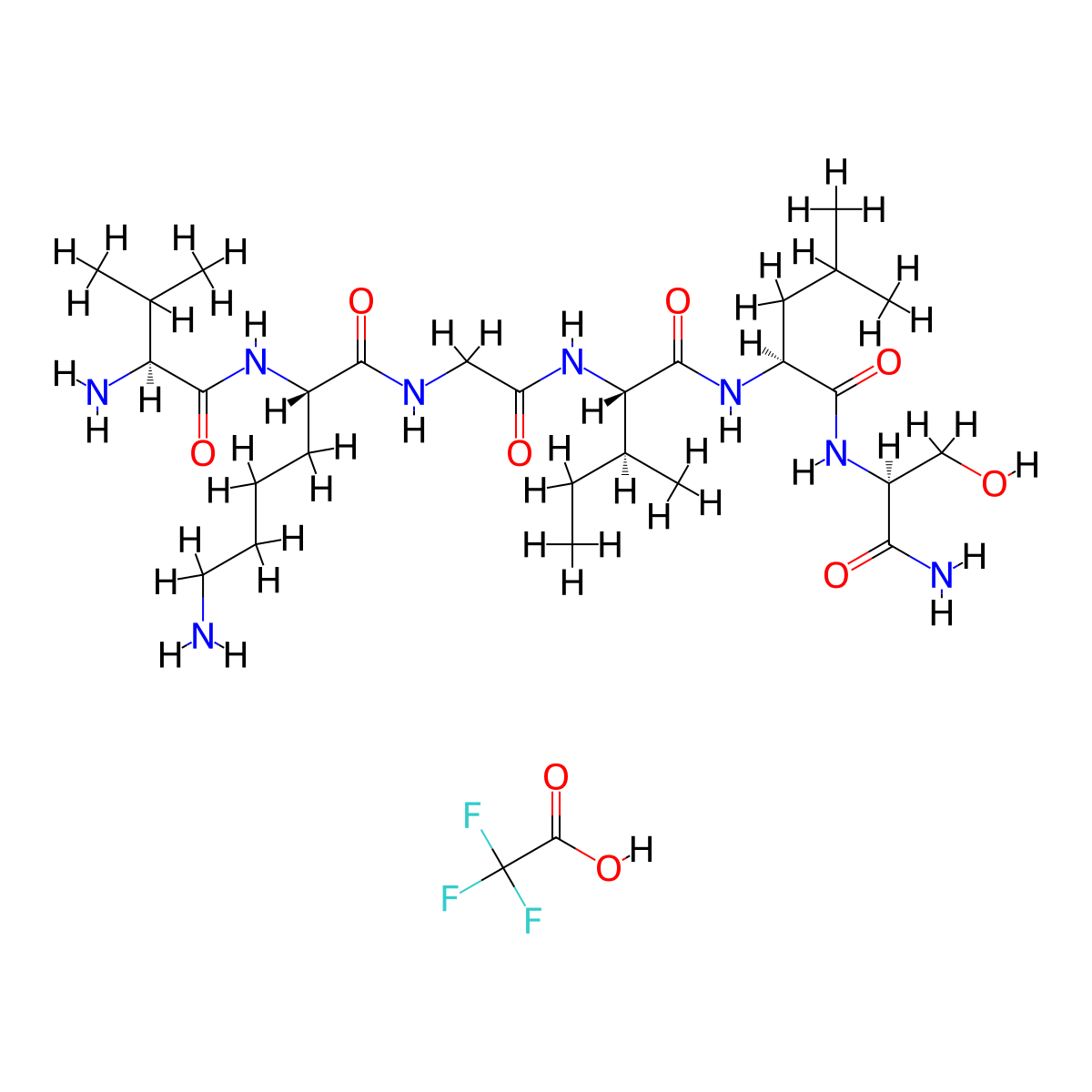 Vkgils-NH2 TFA molecular structure, CAS 2828432-41-1
