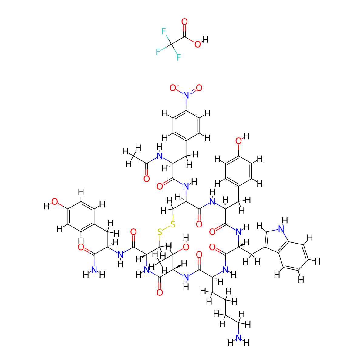 Cyn 154806 (tfa) molecular structure, CAS 2828432-46-6