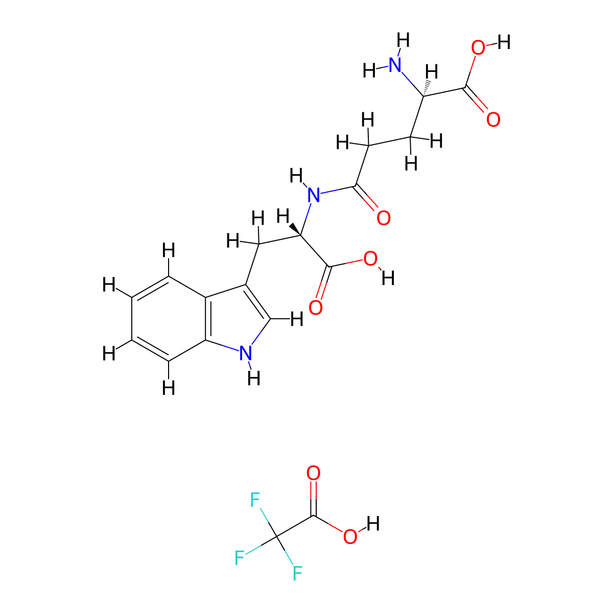 Golotimod TFA molecular structure, CAS 2828433-07-2