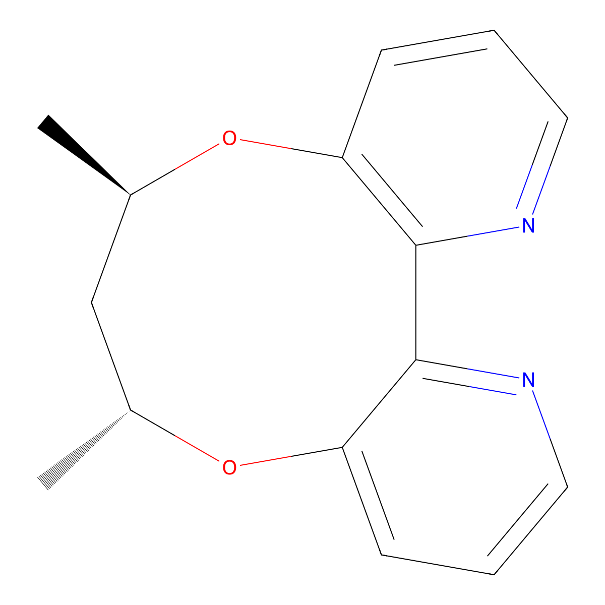 (6R,8R,13aS)-7,8-Dihydro-6,8-dimethyl-6H-[1,5]dioxonino[7,6-b:8,9-b']dipyridine molecular structure, CAS 2829282-16-6