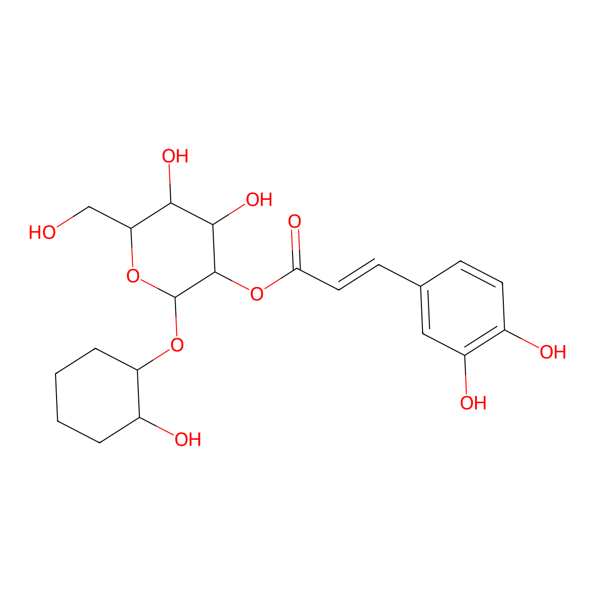 Grandidentoside molecular structure, CAS 28307-53-1