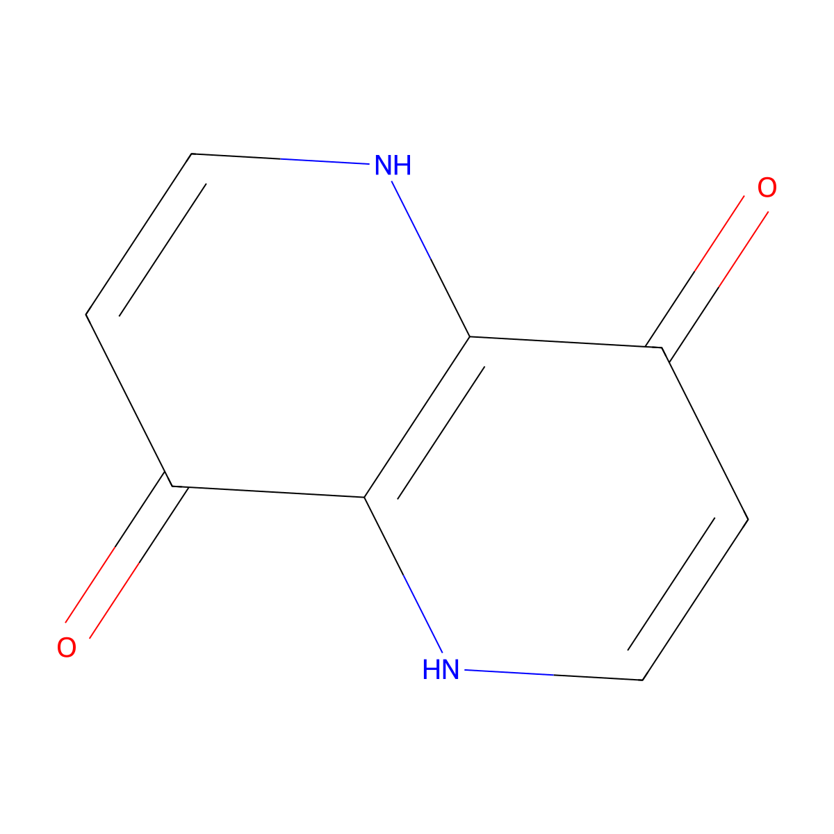 1,5-Naphthyridine-4,8-diol molecular structure, CAS 28312-61-0