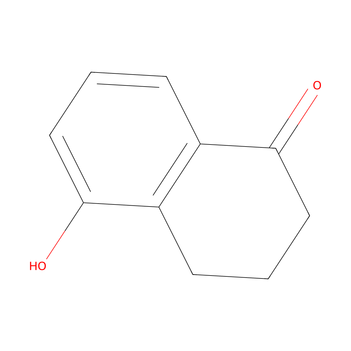 5-Hydroxy-1-tetralone molecular structure, CAS 28315-93-7