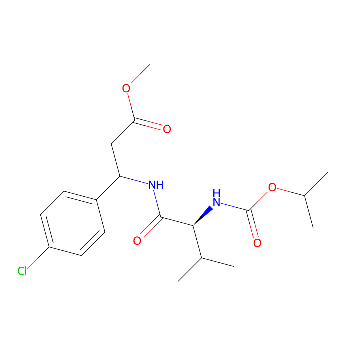 Valifenalate molecular structure, CAS 283159-90-0
