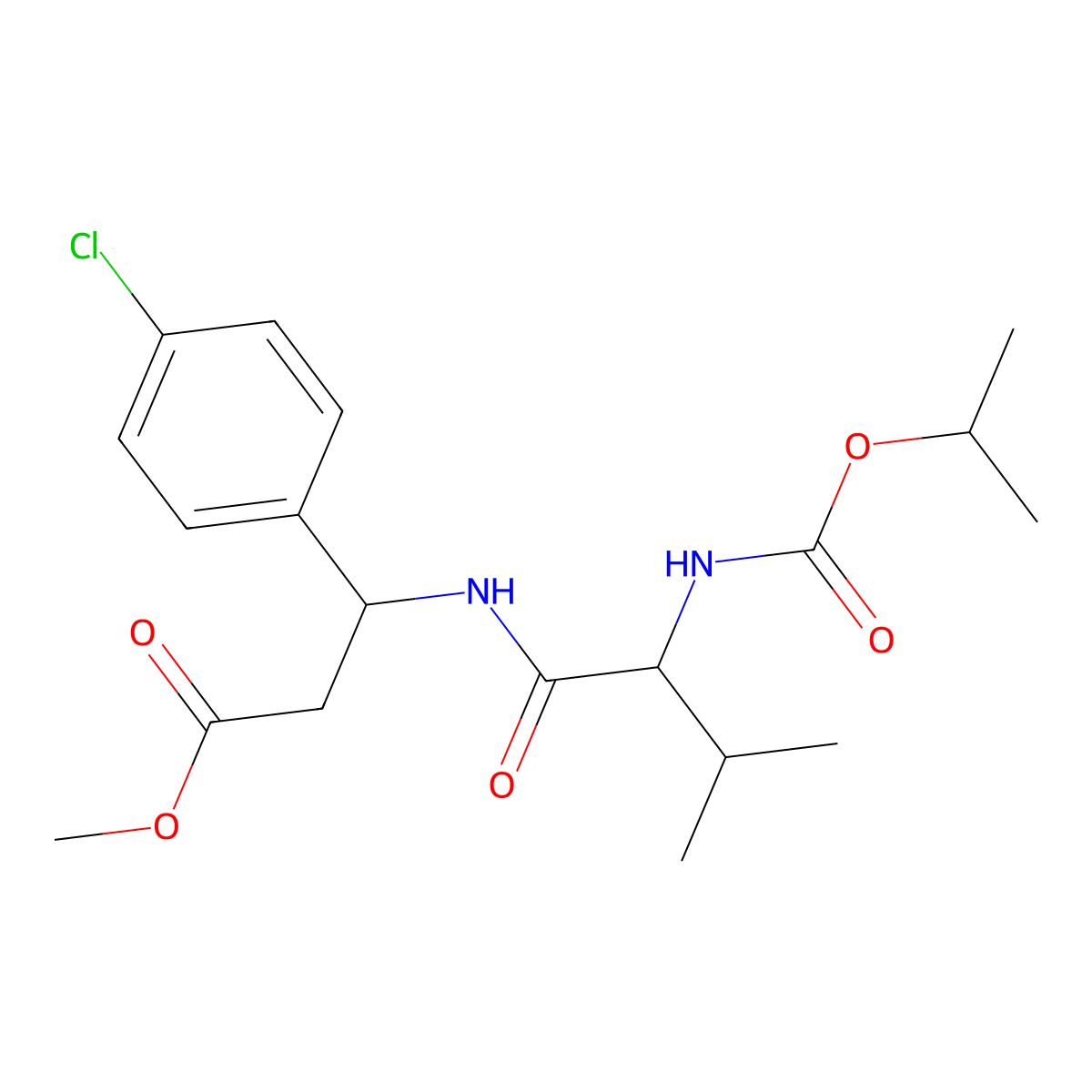 (S,S)-Valifenalate molecular structure, CAS 283159-94-4