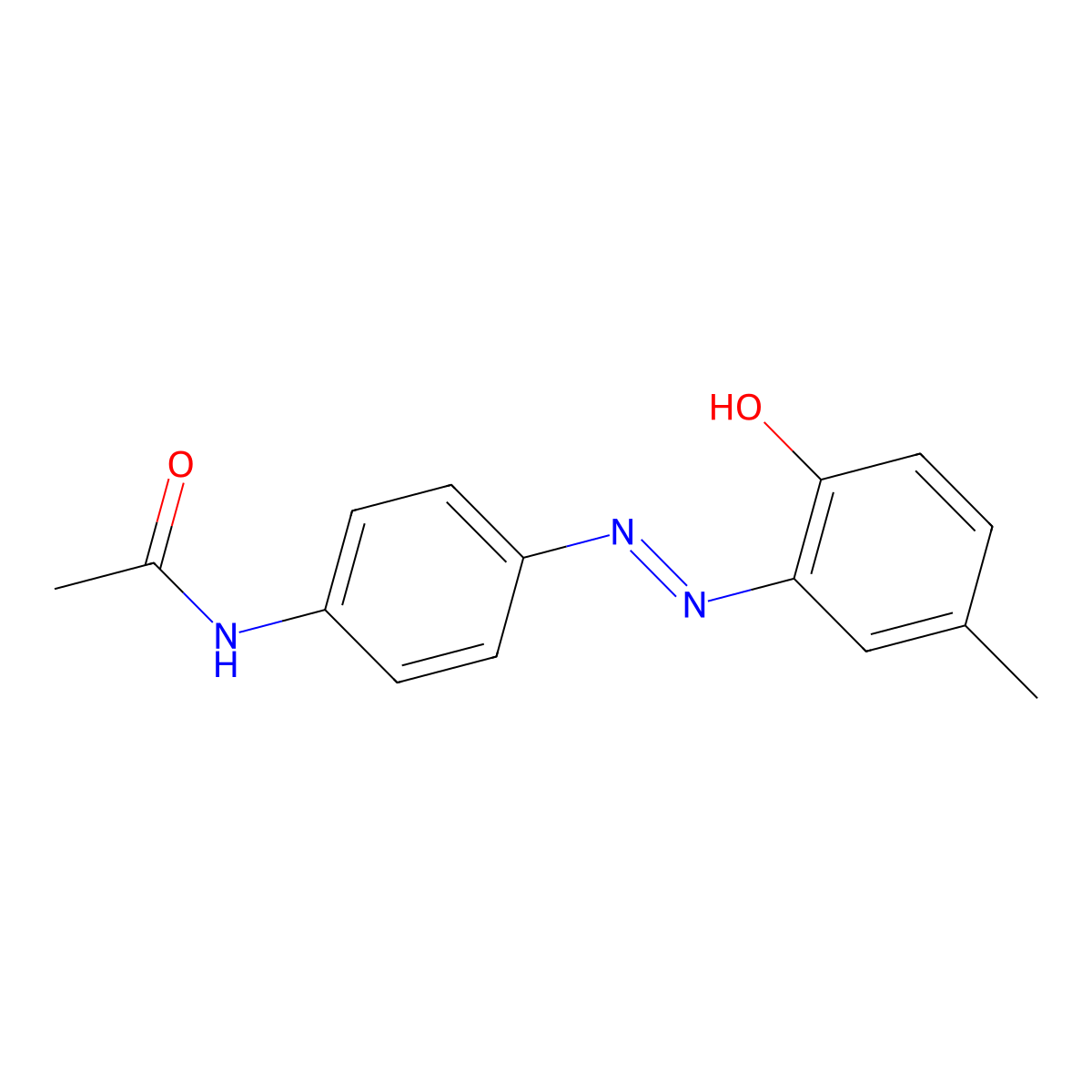 C.I. Disperse Yellow 3 molecular structure, CAS 2832-40-8
