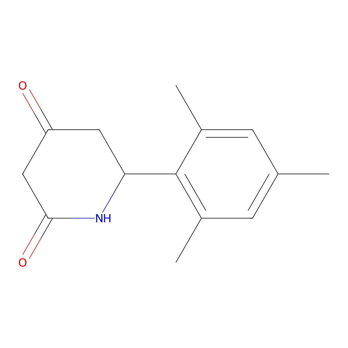 (R)-6-mesitylpiperidine-2,4-dione molecular structure, CAS 2832777-23-6
