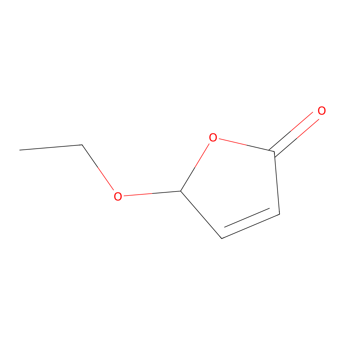 5-Ethoxy-5H-furan-2-one molecular structure, CAS 2833-30-9