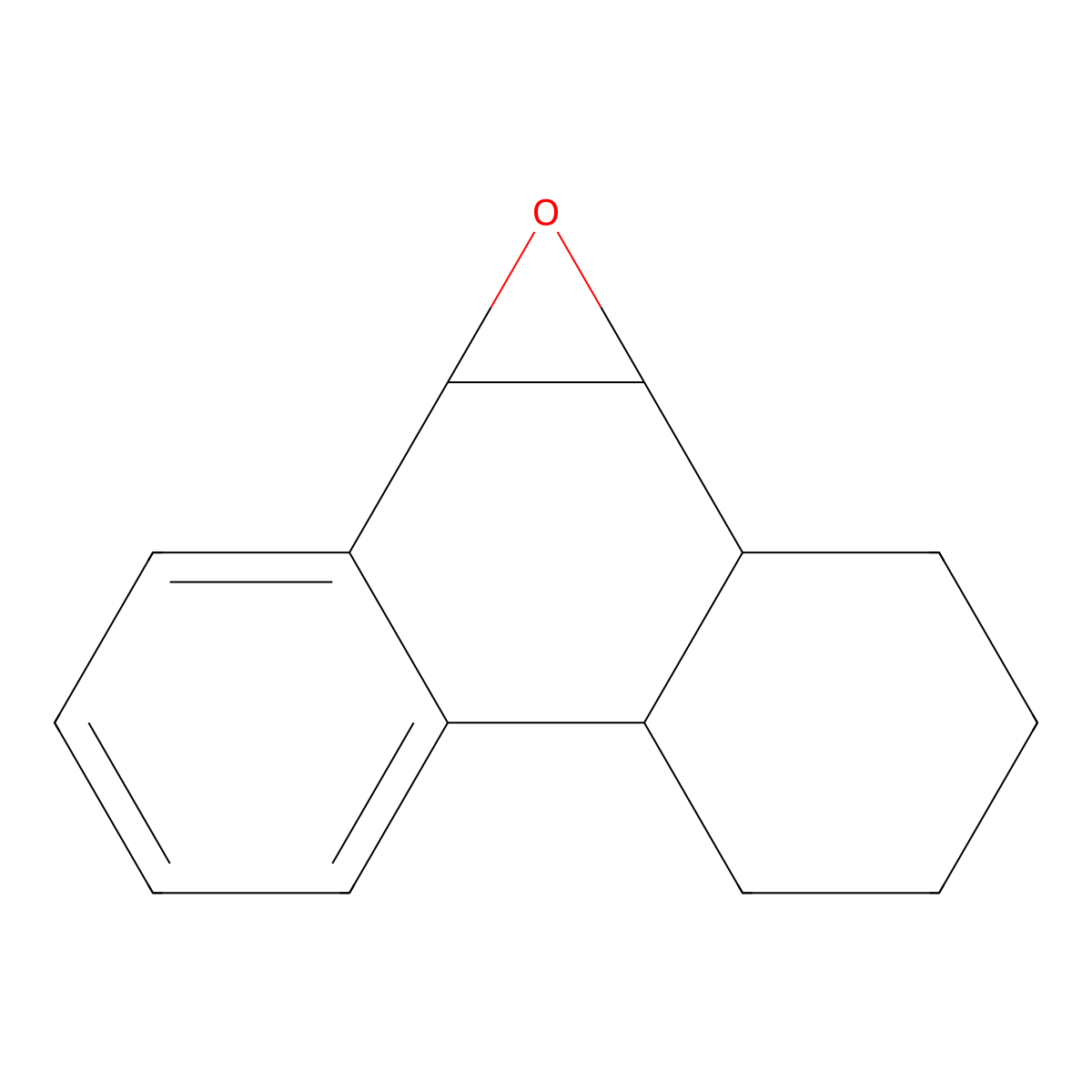 (4abeta,9alpha,10alpha)-9,10-Epoxy-trans-1,2,3,4,4a,9,10,10a-octahydrophenanthrene molecular structure, CAS 28352-32-1